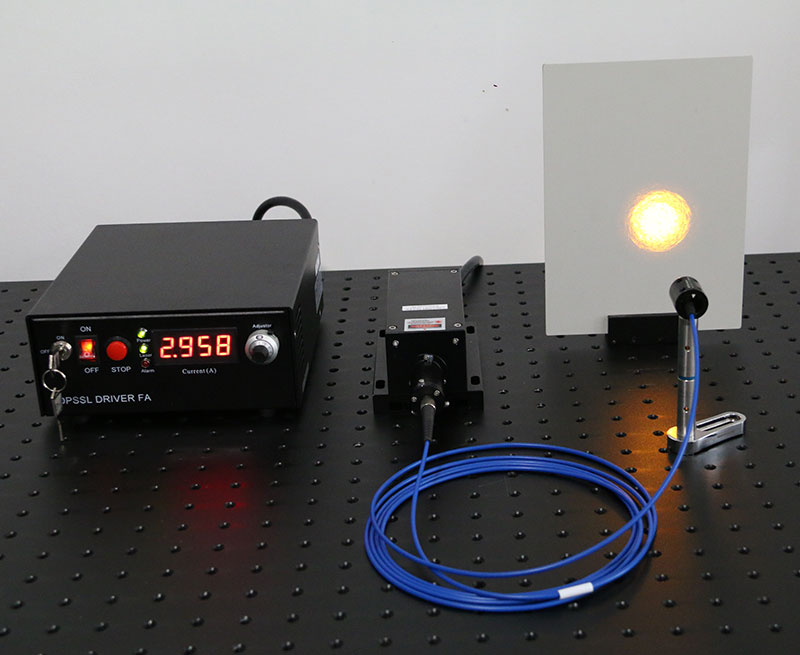 589nm 700mW Yellow 섬유 결합 레이저 CW/TTL/아날로그 변조 - Click Image to Close